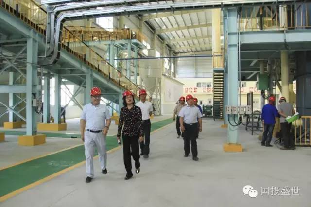 围场县政府领导到访公司沸石产业园指导工作-国投盛世